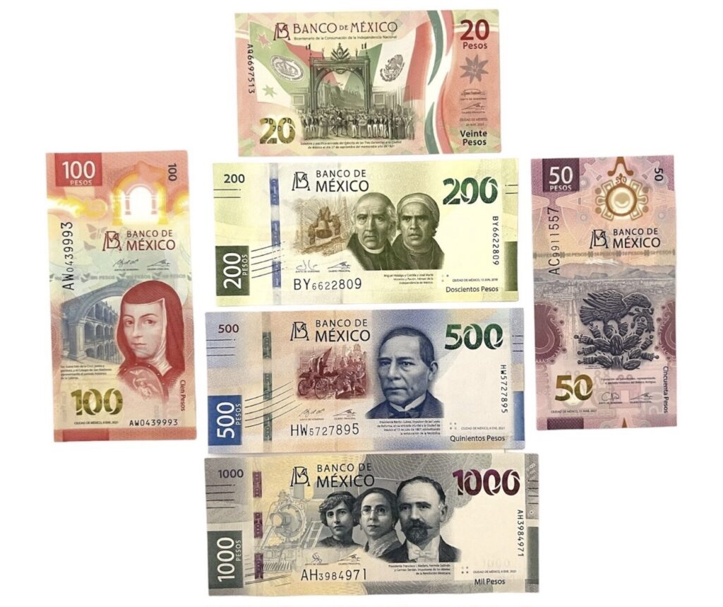 Inicio TodoPrecio.com 36 Set Billetes Mexicanos $20 $50 $100 $200 $500 $1000 Nuevos UNC Familia G | Mo. México