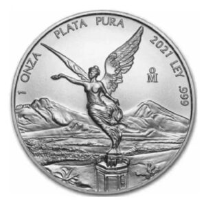 Onza Libertad 2021 Plata .999 México 450 mil acuñaciones