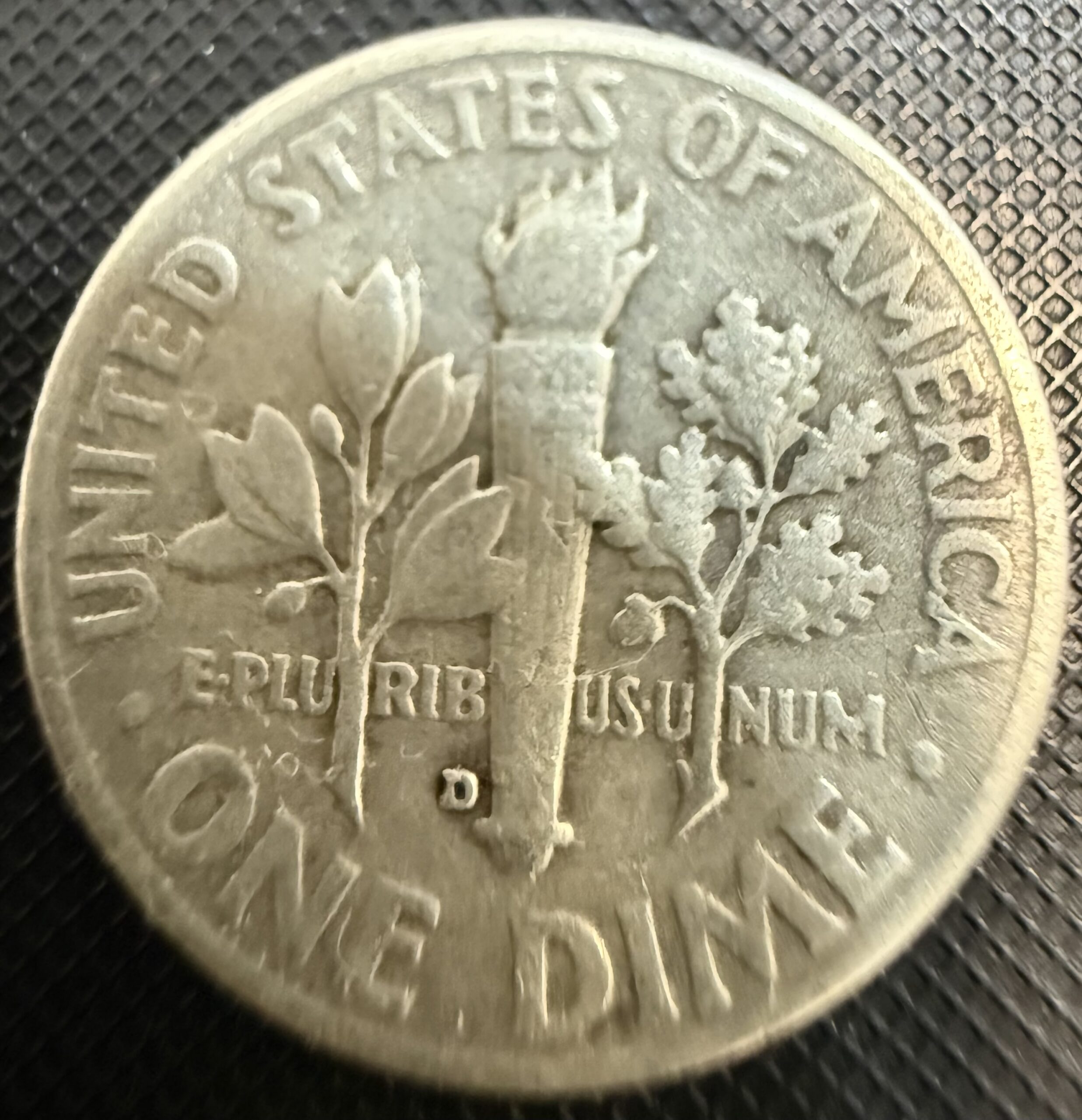 Dime Roosevelt 1949-D Plata .900 USA 2 Dime Roosevelt 1949-D Plata .900 USA - Image 2