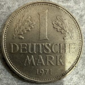 1 Deutschemark 1971 | Alemania