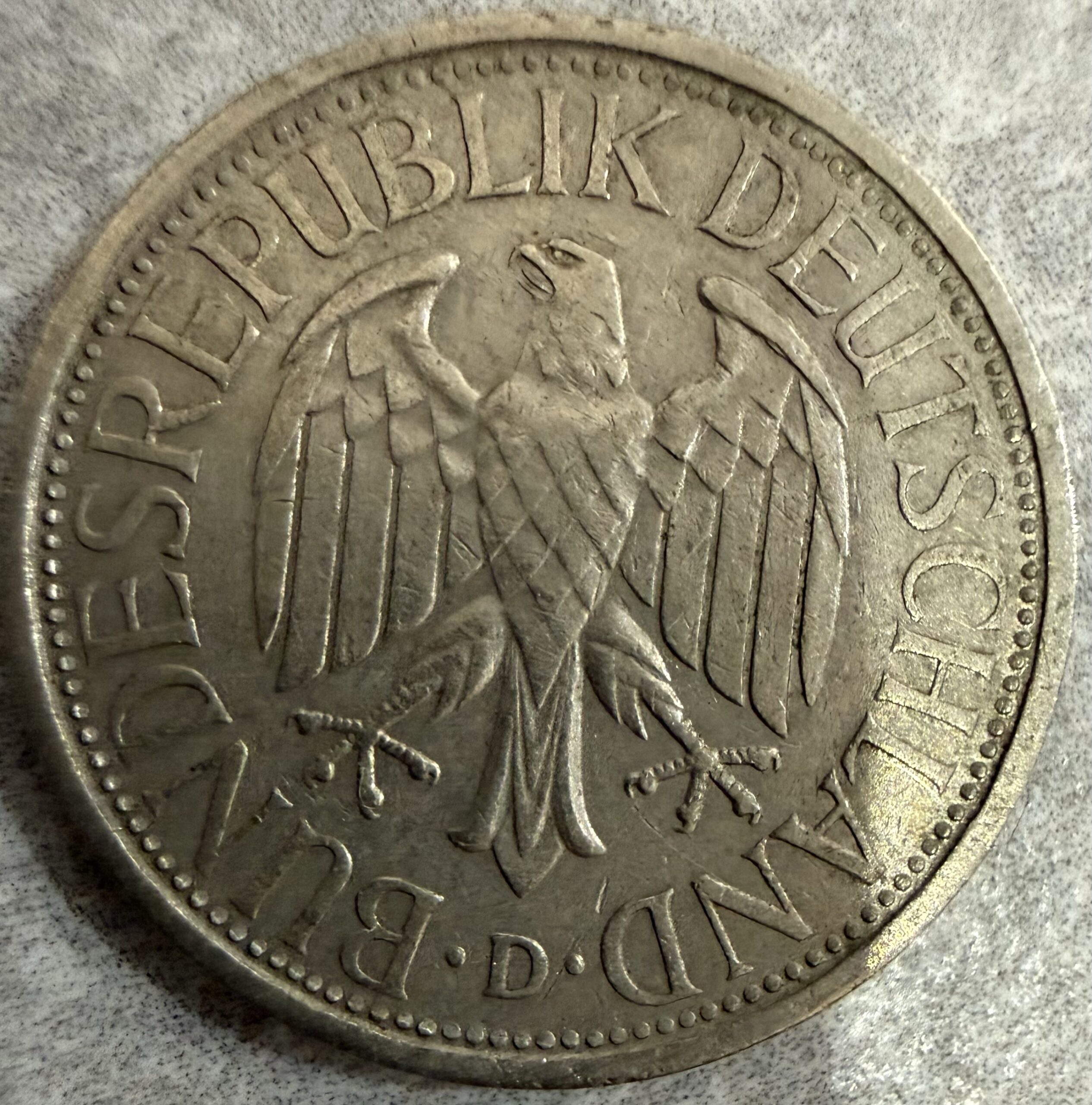 1 Deutschemark 1971 | Alemania 2 1 Deutschemark 1971 | Alemania - Image 2