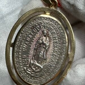 Dije de Oro y Plata Virgen de Guadalupe