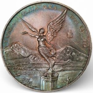 Onza Libertad 1998 Plata Pura .999 Mo. PCGS MS67 | Patina