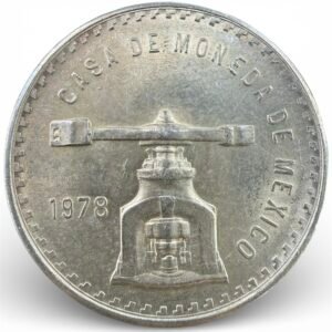 Onza Troy 1978 Plata .925 Rara y Buscada | Año Clave