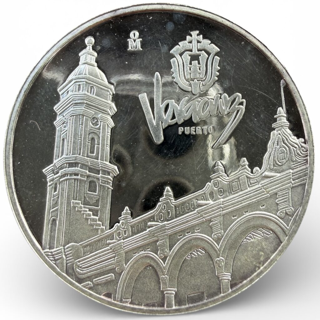 Inicio TodoPrecio.com 49 Onza Plata .999 Proof Puerto de Veracruz Mo. | Más Bello que nunca 2001 - 2004