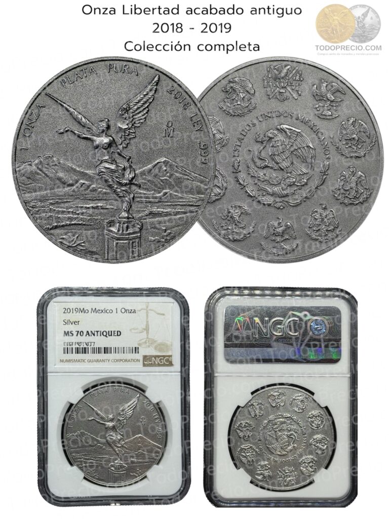 Onzas Libertad Acabado Antiguo 2018 y 2019: emisiones raras de alta colección 2 photoroom 20260115 112608