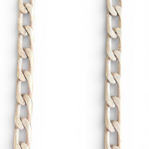 Cadena de Plata .925 Tipo Barbado 66cm x 1cm 136.7 gr