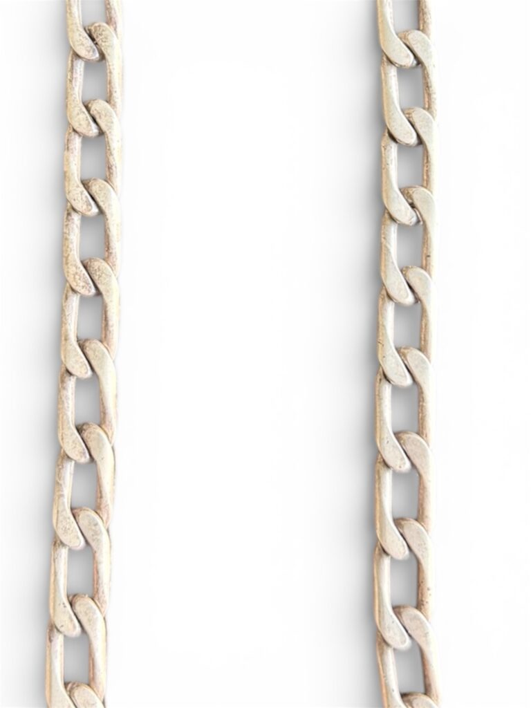 Inicio TodoPrecio.com 25 Cadena de Plata .925 Tipo Barbado 66cm x 1cm 136.7 gr