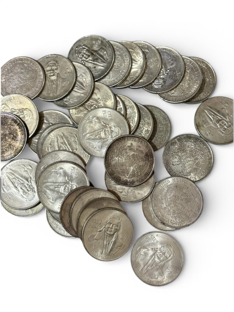 Inicio TodoPrecio.com 23 1 Kilo de Monedas de $100 Pesos Morelos 1977-1978 Plata Ley .720