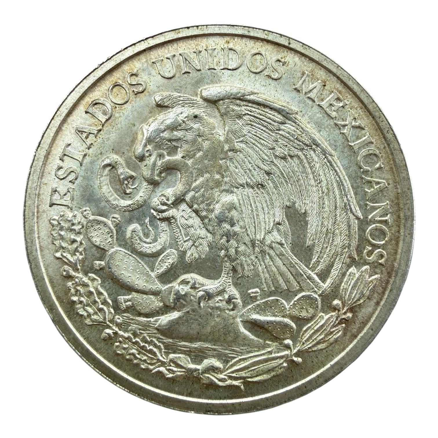 Centenario Heroica Batalla de Puebla 5 de Mayo 1862 - 1962 Plata 0.900 Mo. Grove 800a 2 Centenario Heroica Batalla de Puebla 5 de Mayo 1862 - 1962 Plata 0.900 Mo. Grove 800a - Image 2