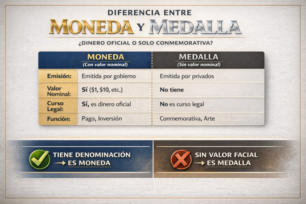 Diferencia entre moneda 🪙 y 🥇 : guía clara para coleccionistas 4 6b45bfa7 cc31 43ee ae1c d6e53defd29c