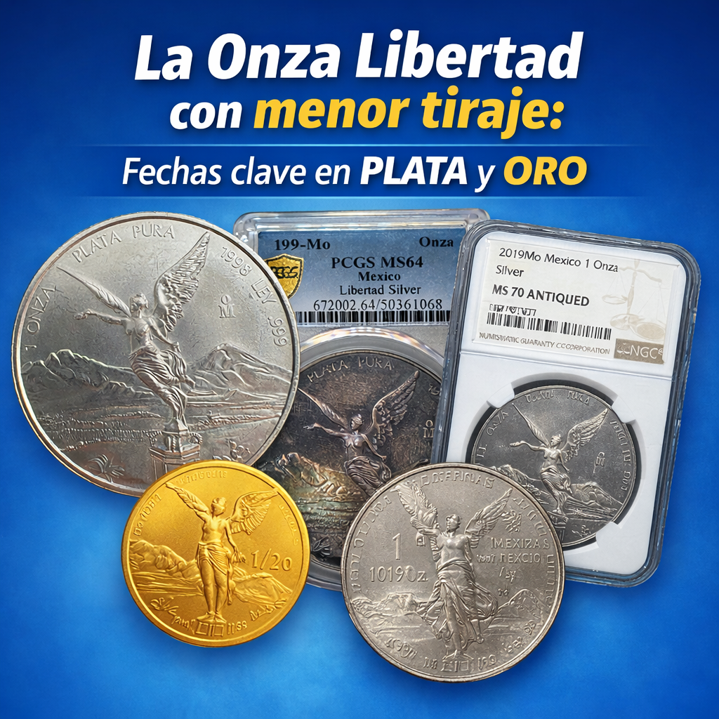 La Onza Libertad con menor tiraje de la historia: fechas clave en plata y oro que pocos conocen 3 7e69b9d3 3476 4d83 af56 dbd501d8ab46