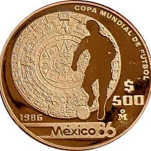 Set $500 Pesos Oro Ley .900 Mo. Calendario Azteca | Tesoros del Mundial