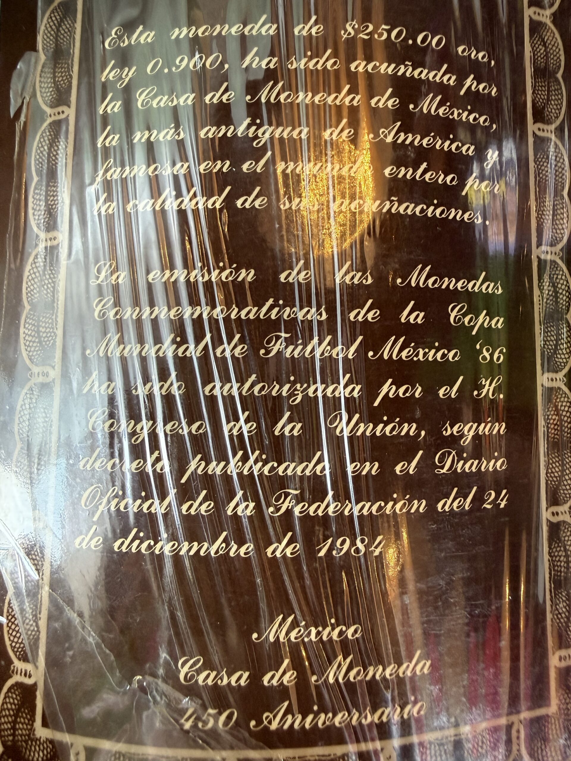 Set $500 Pesos Oro Ley .900 Mo. Calendario Azteca | Tesoros del Mundial 3 img 8135