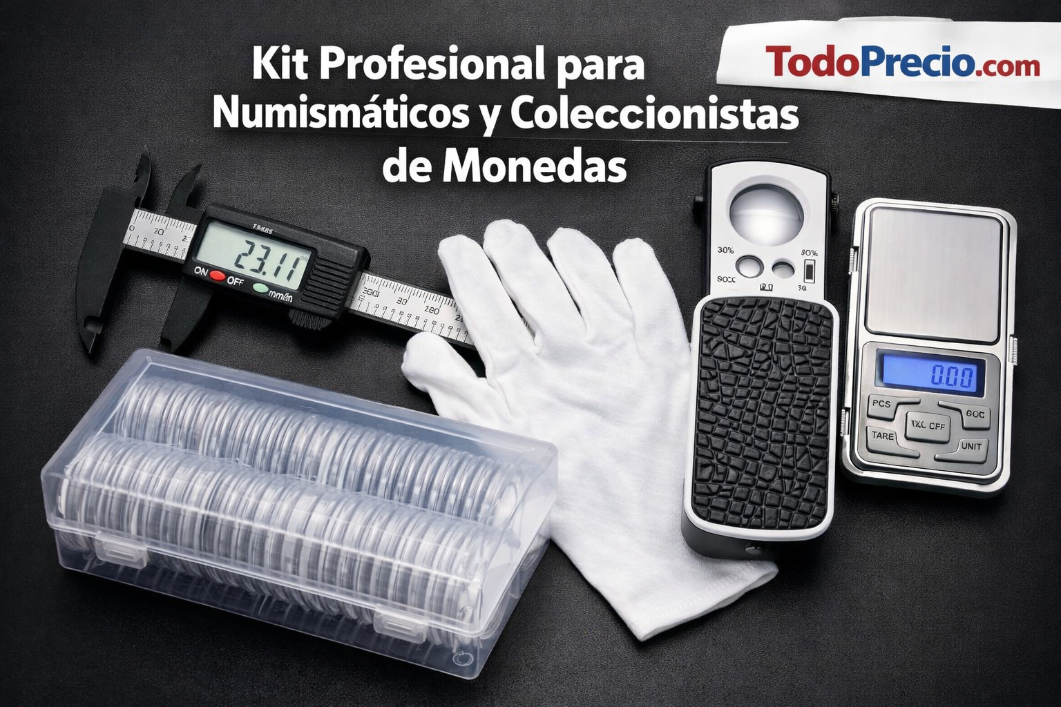 Kit Profesional para Numismáticos y Coleccionistas de Monedas 1 7055788e eef5 4f00 9db8 a432c6f99a11