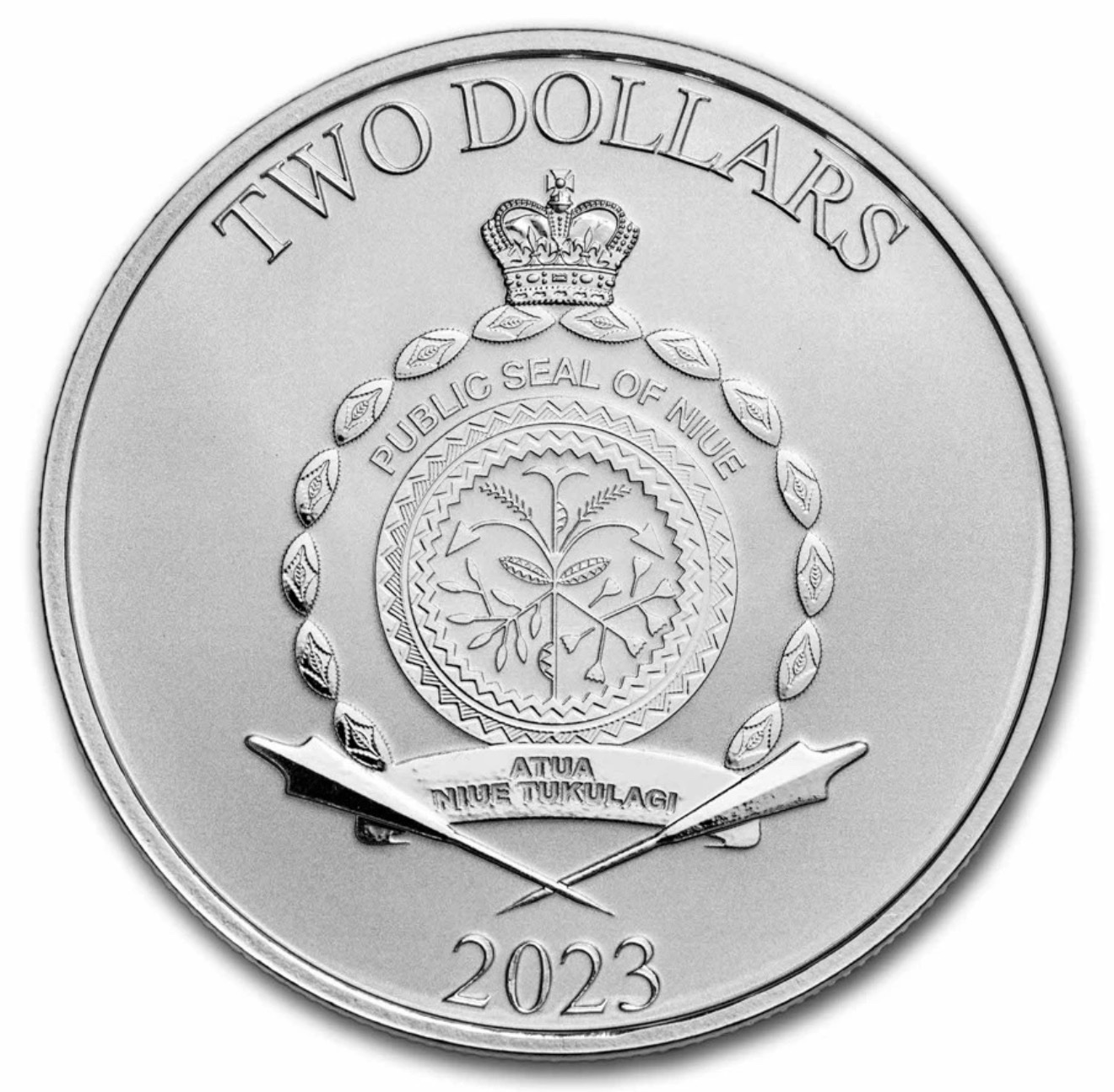 2 Dólares 2023 Grogu Baby Yoda Star Wars 1 Oz Plata .999 | Niue 2 img 8969
