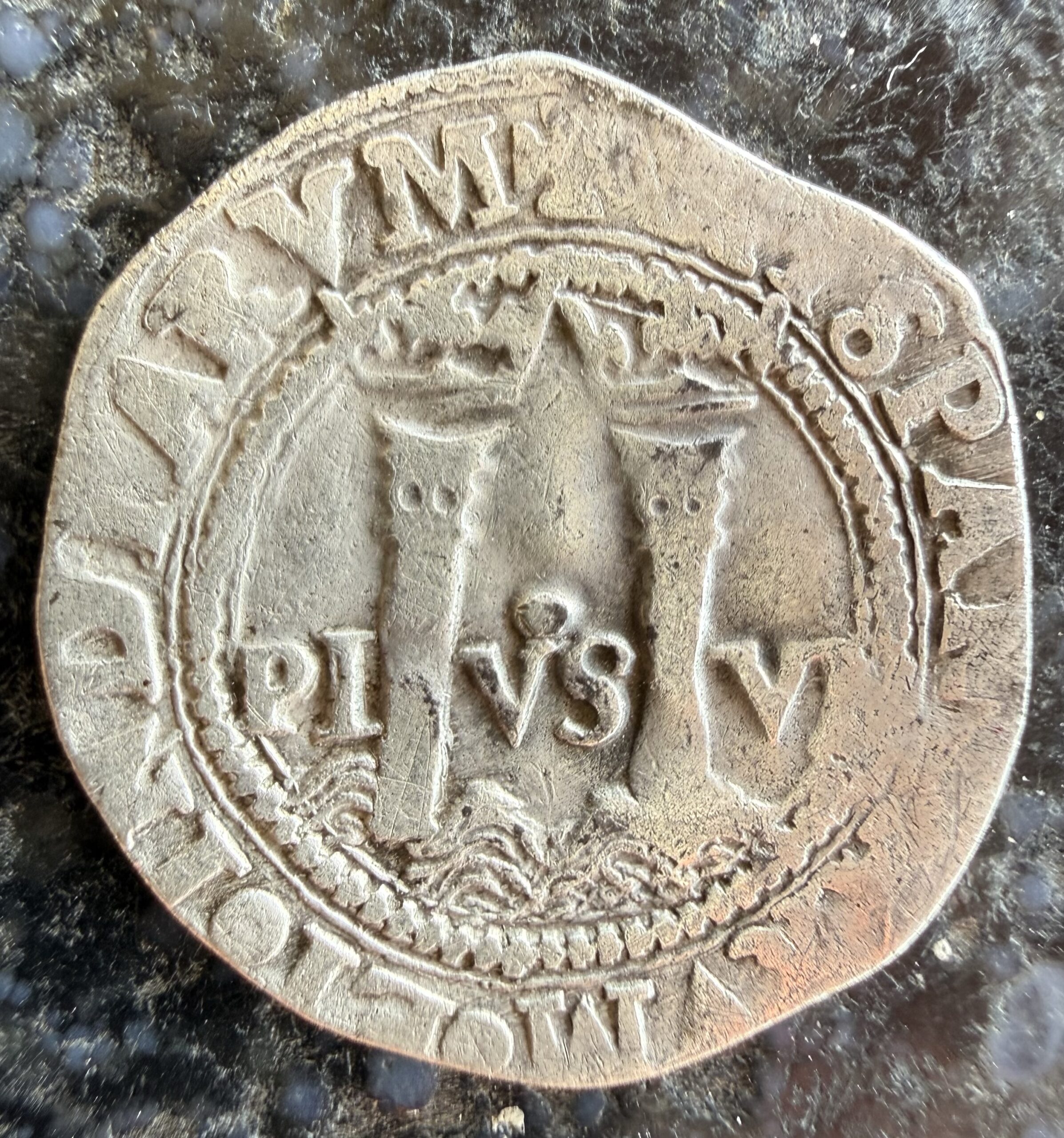 1 Real Carlos y Juana Mo. O. Plata 1554-1571 3.17gr 3 img 9687