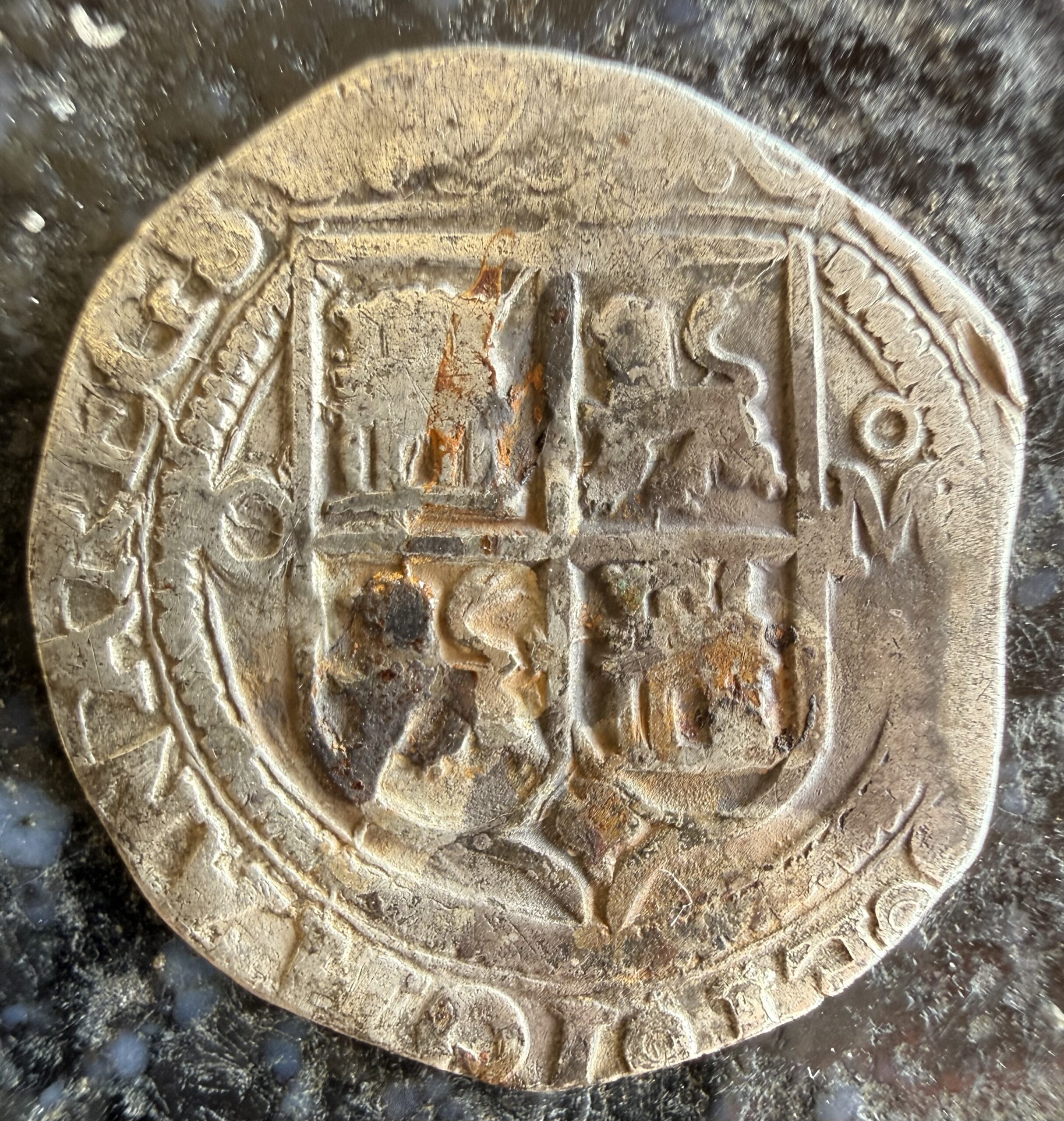 1 Real Carlos y Juana Mo. O. Plata 1554-1571 3.17gr 2 img 9688