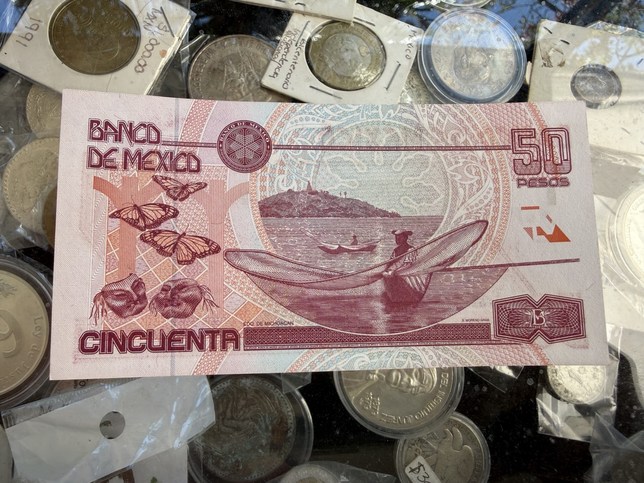 Billete 50 Pesos 1994 Morelos México Mo. Papel 2 img 9732