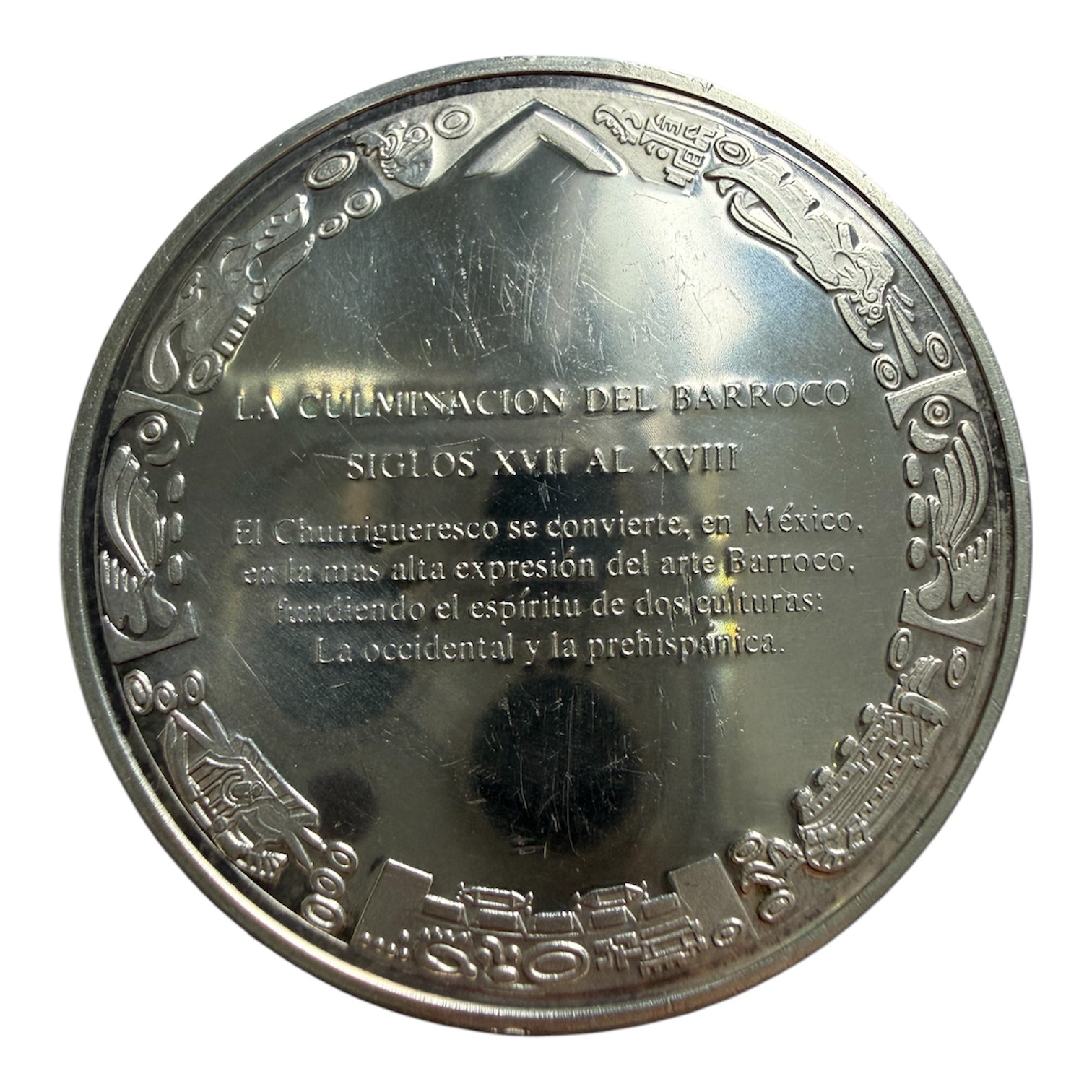 Medalla Plata .925 1971 Culminación del Barroco 925 Mexico 2 photoroom 20260407 074626