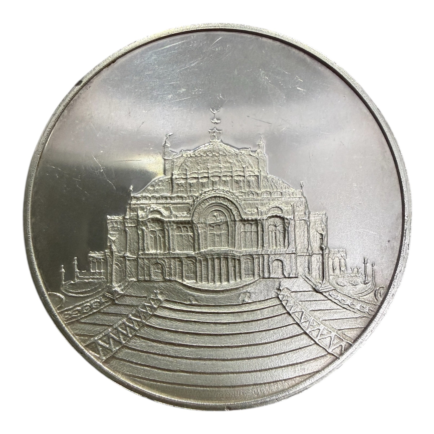 Medalla Plata .925 Cultura Porfiriana 1971 Serie Limitada | Bellas Artes 1 photoroom 20260409 065643