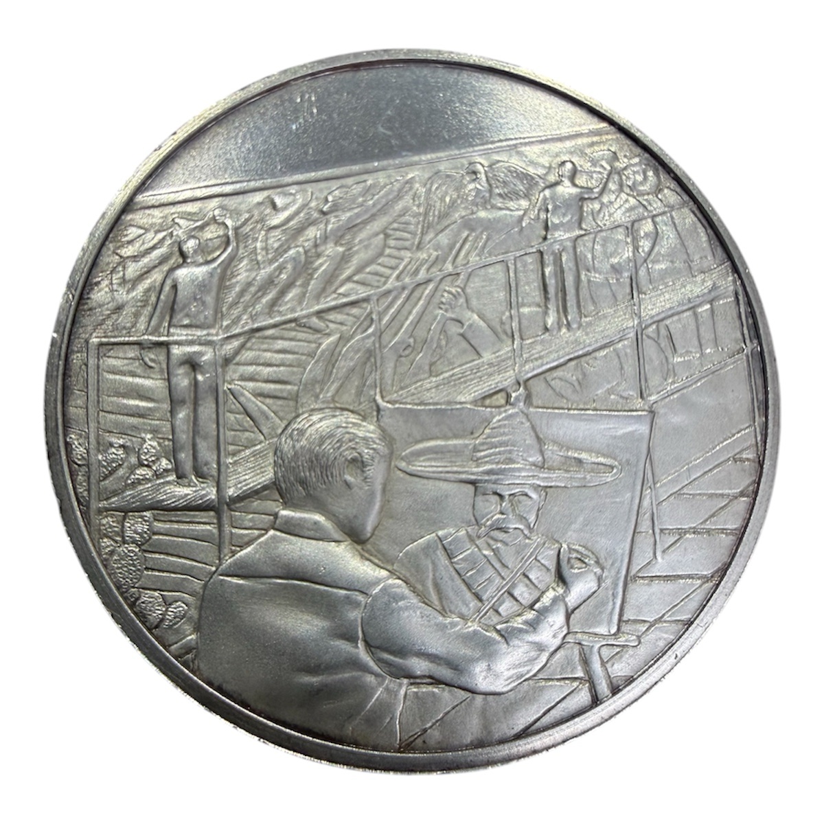 Medalla Plata .925 Cultura Revolución 1971 Serie Limitada | Emiliano Zapata 1 photoroom 20260409 070809