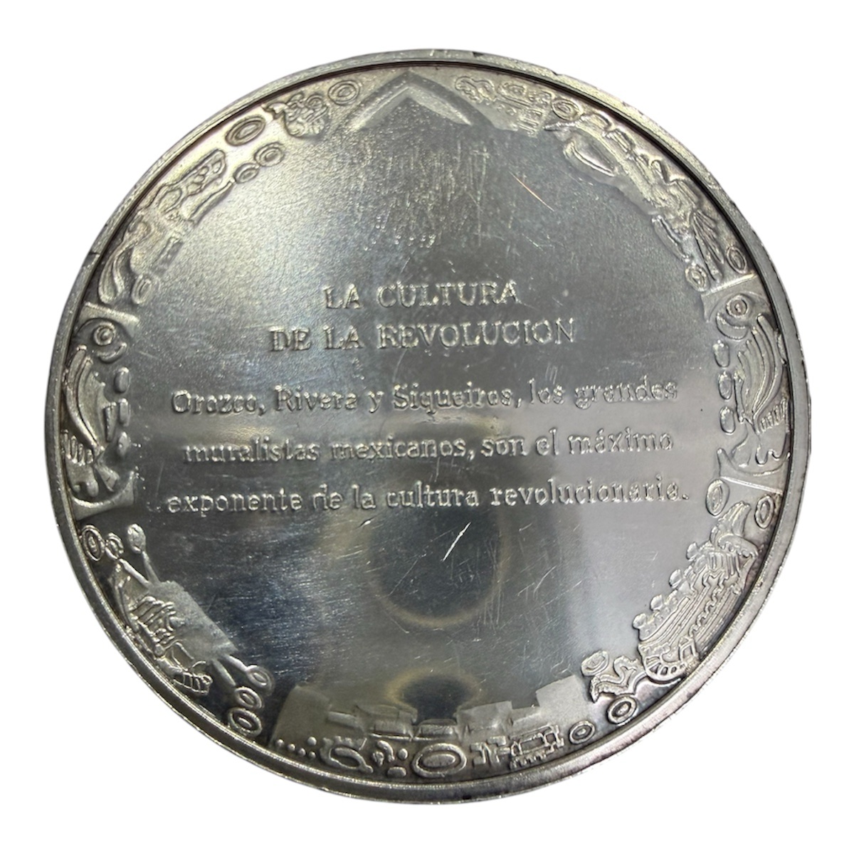 Medalla Plata .925 Cultura Revolución 1971 Serie Limitada | Emiliano Zapata 2 photoroom 20260409 071000