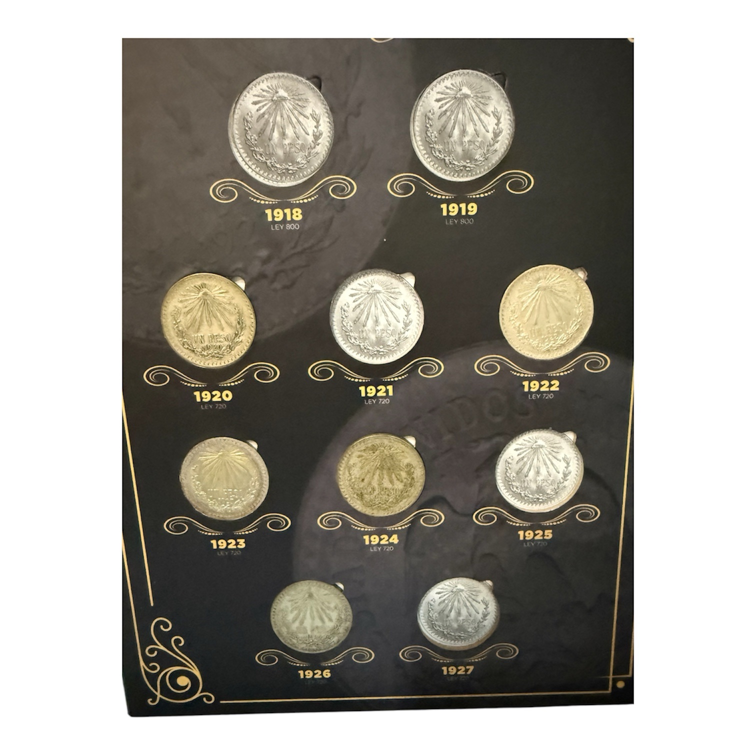 Colección Parcial Peso Resplandor 1918-1945 3 photoroom 20260413 191938