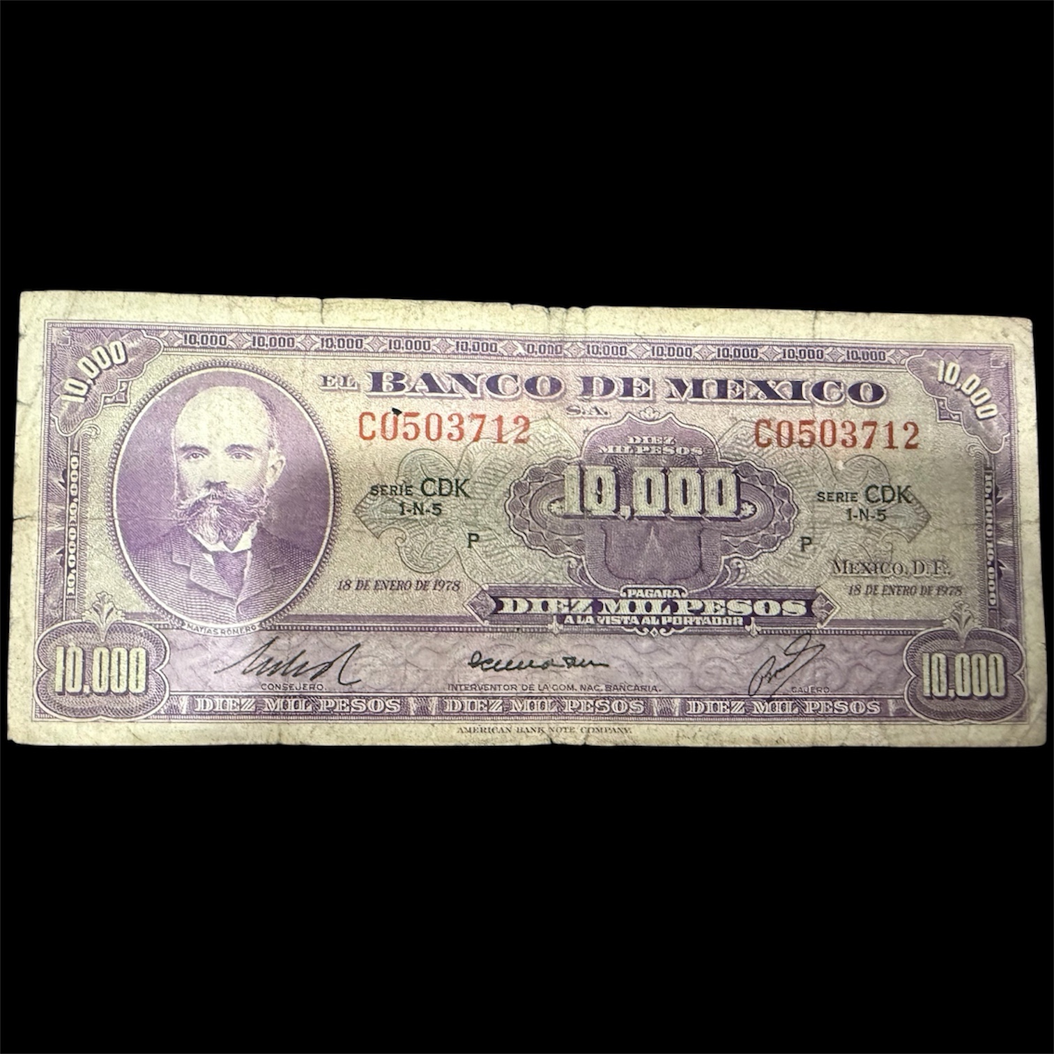 10000 Pesos Matías Mateos 1978 México Mo. 3 photoroom 20260416 213351