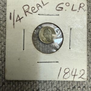 Inicio TodoPrecio.com 2 ¼ Real 1942 Plata Mo. Guanajuato “Pitufina”