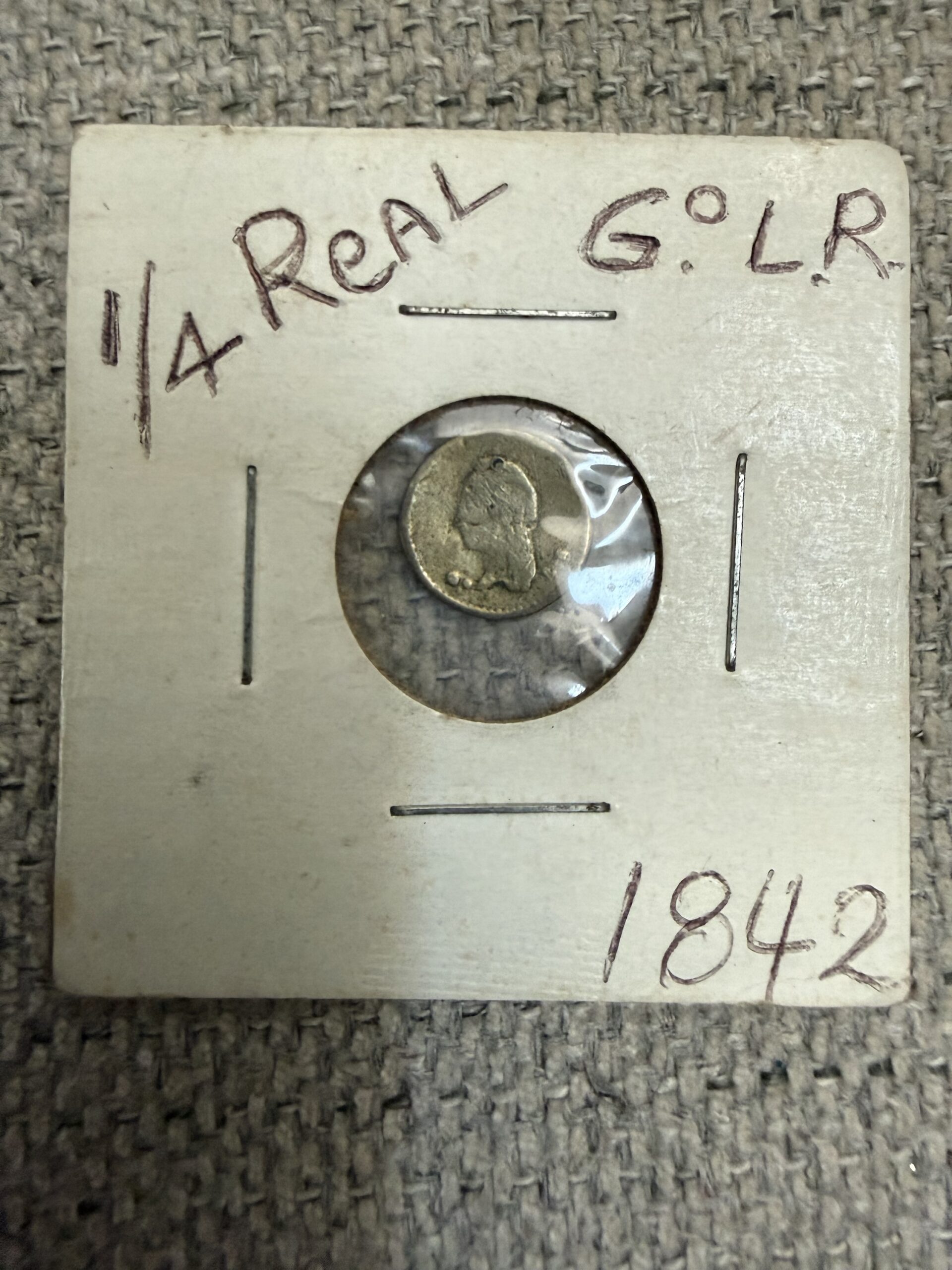 ¼ Real 1942 Plata Mo. Guanajuato “Pitufina” 1 ¼ Real 1942 Plata Mo. Guanajuato “Pitufina”