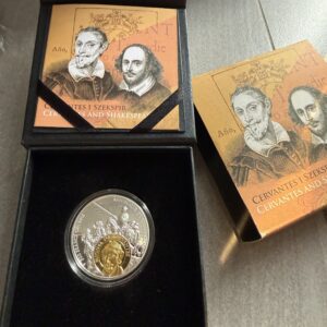 500 Francos Cervantes y Shakespeare 2016 | Camerún 1/999