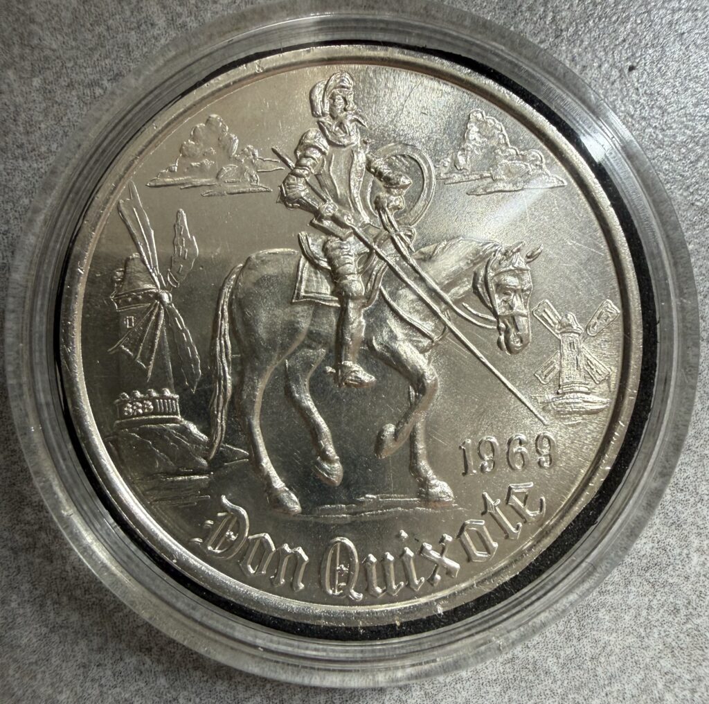 Inicio TodoPrecio.com 41 Don Quijote 1969 Knights of Babylon Plata .999