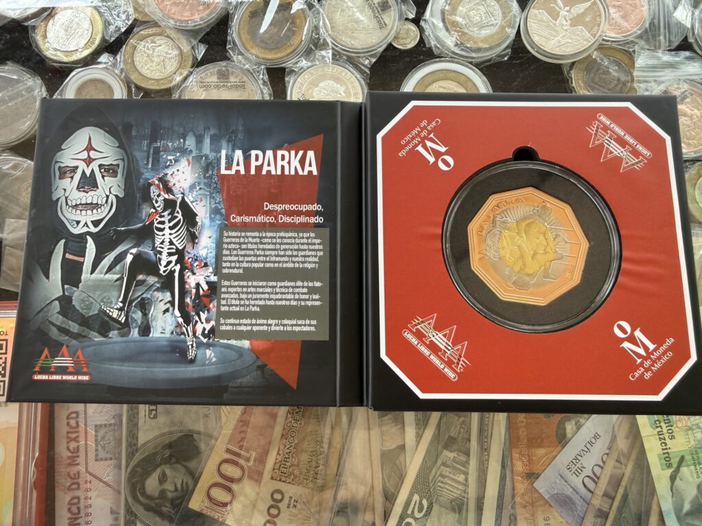 Inicio TodoPrecio.com 39 Medalla Triple AAA Trimetálica La Parka Mo.