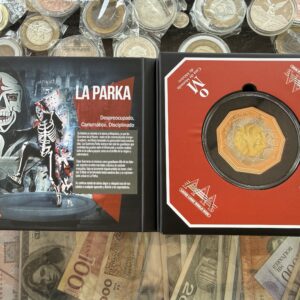 Medalla Triple AAA Trimetálica La Parka Mo.