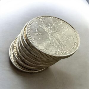 1 Onza Libertad Versión “Gordita” 1992 Plata Pura .999 Mexicana