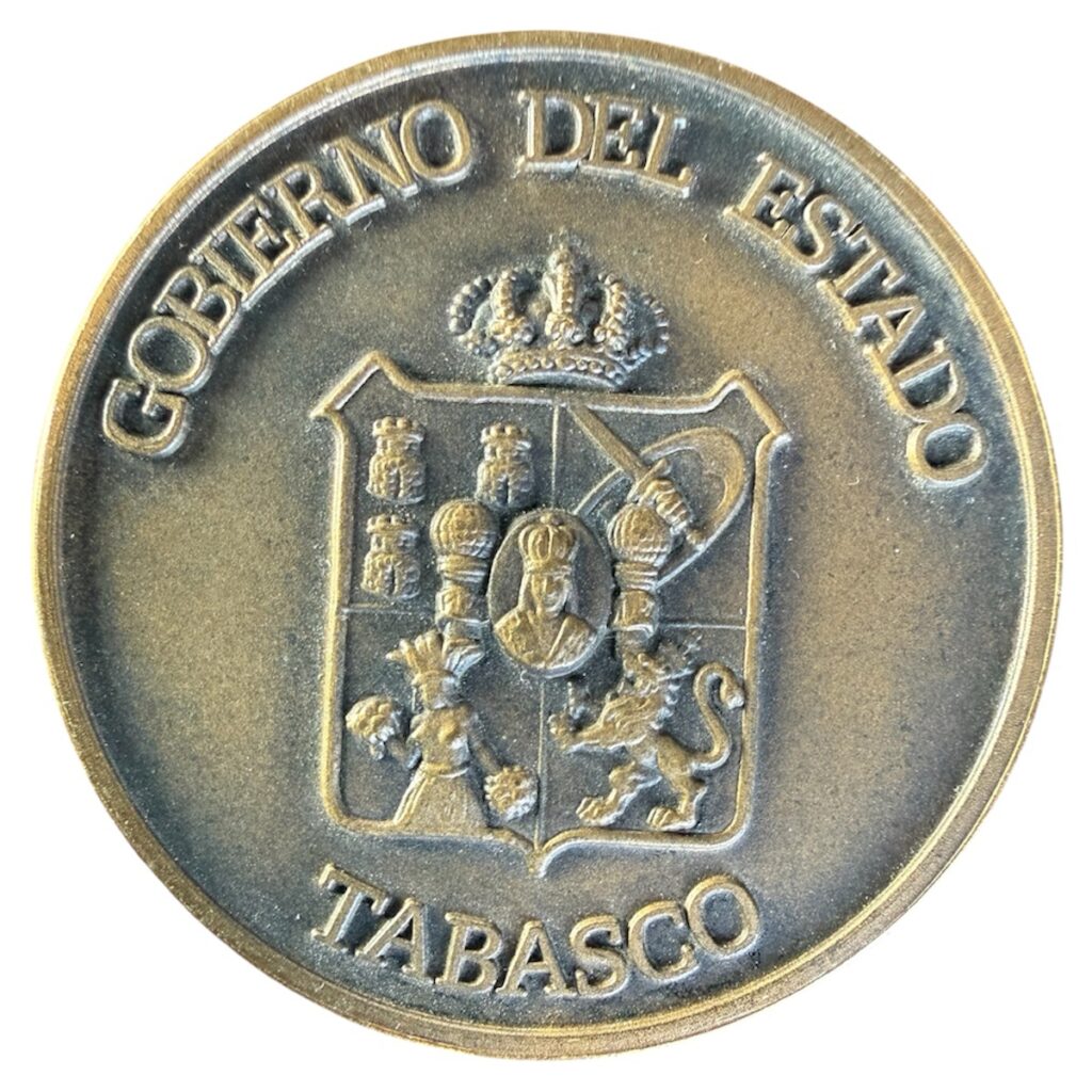 Inicio TodoPrecio.com 56 Medalla Feria del Desarrollo 1987 Tabasco