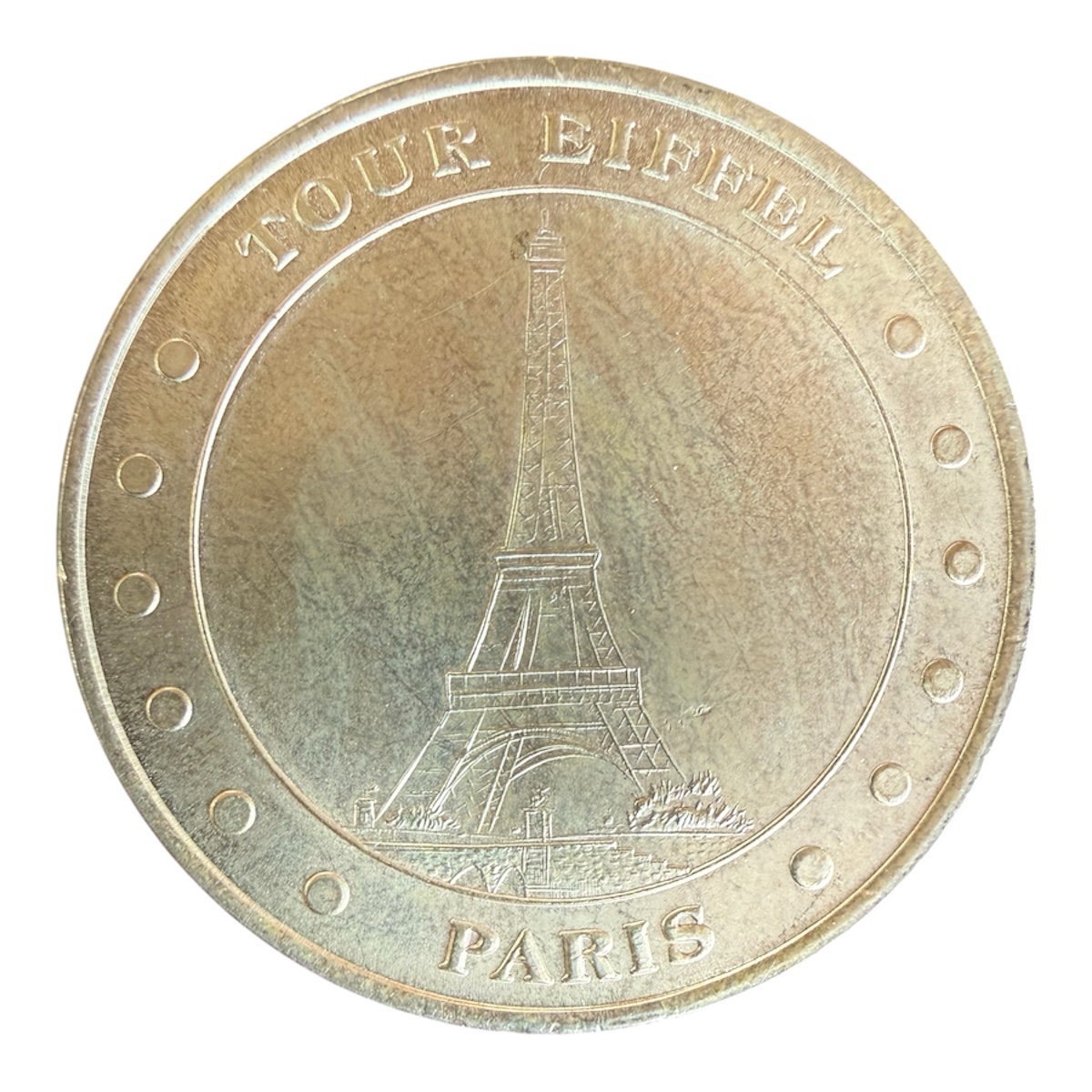 Medalla Oficial de Paris Tour Eiffel 2001 1 Medalla Oficial de Paris Tour Eiffel 2001