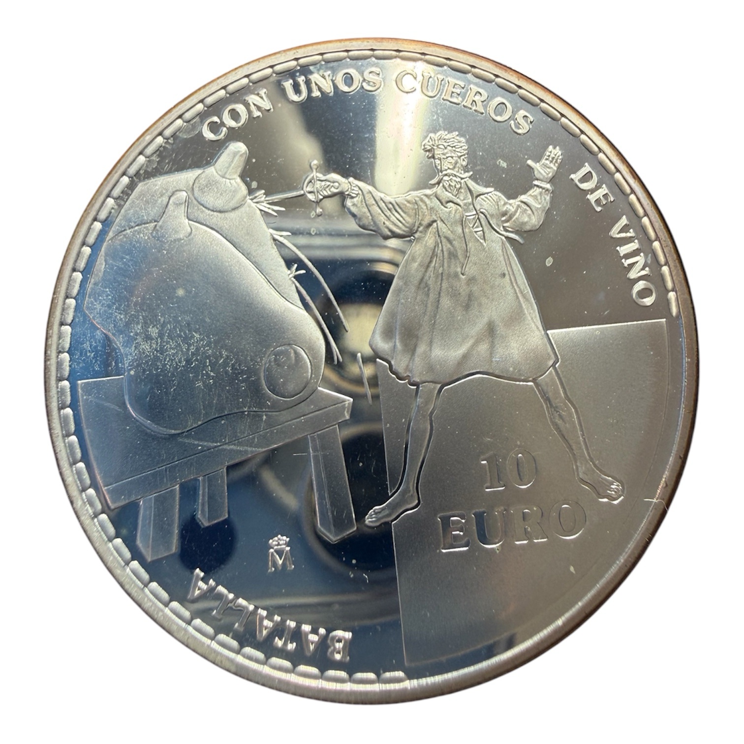 10 Euros Don Quijote 2005 Plata Proof .925 1 10 Euros Don Quijote 2005 Plata Proof .925