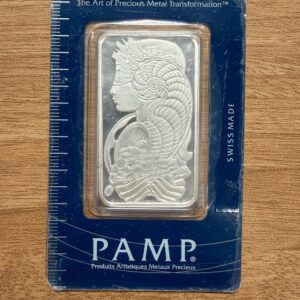 1 Oz. Plata .999 PAMP Suizo🇨🇭Certificado