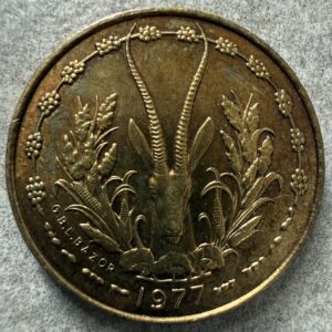 5 Francos 1977 Gacela | África Occidental