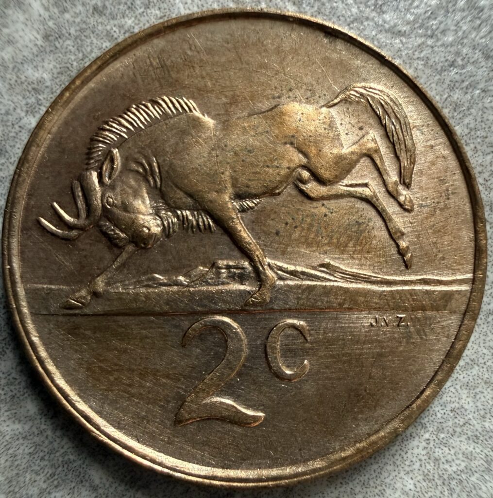 Inicio TodoPrecio.com 27 2 Centavos 1983 Ñu Negro | Sudáfrica