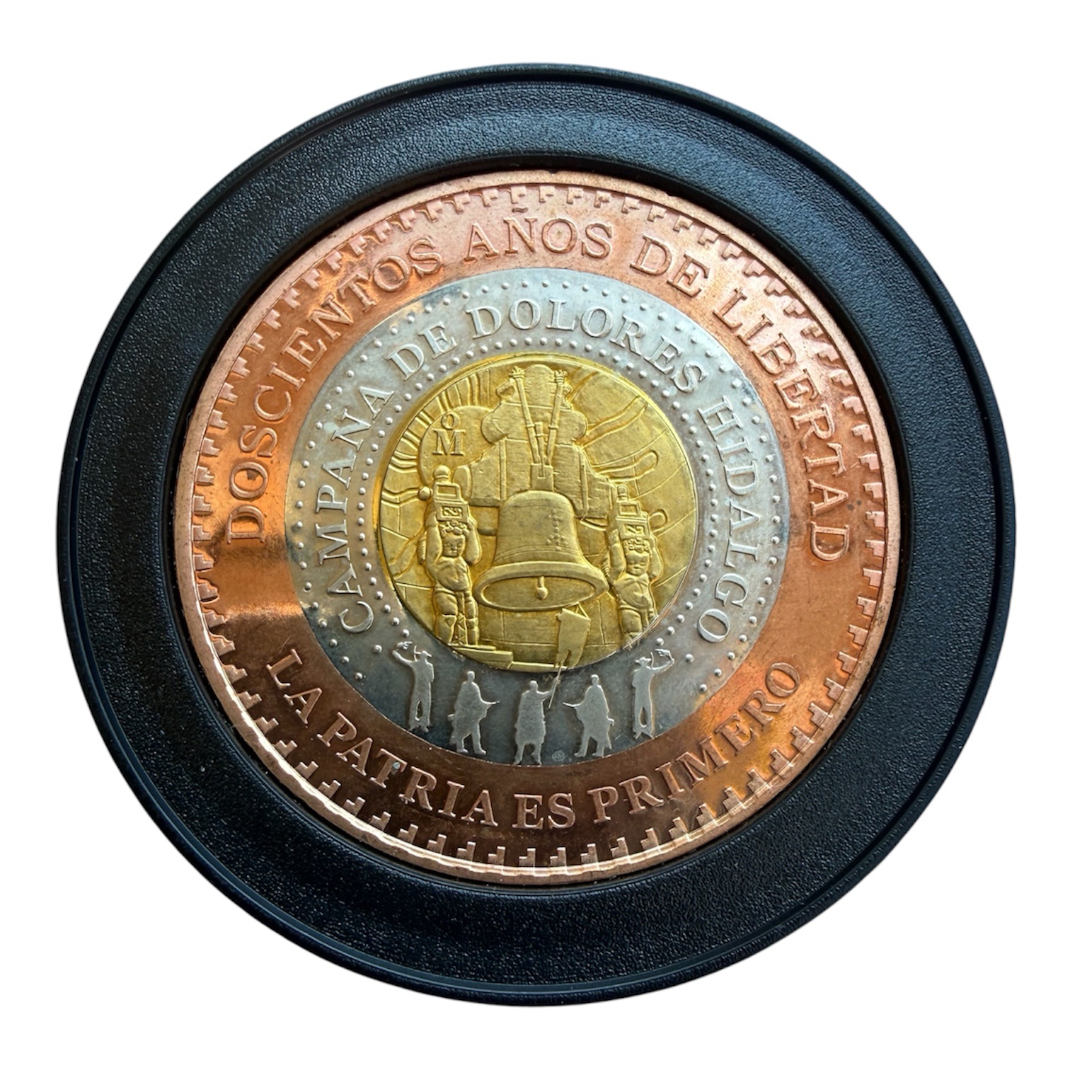 Medalla Trimetálica Bicentenario de México 2010 | Historia y Colección 2 Medalla Trimetálica Bicentenario de México 2010 | Historia y Colección - Image 2