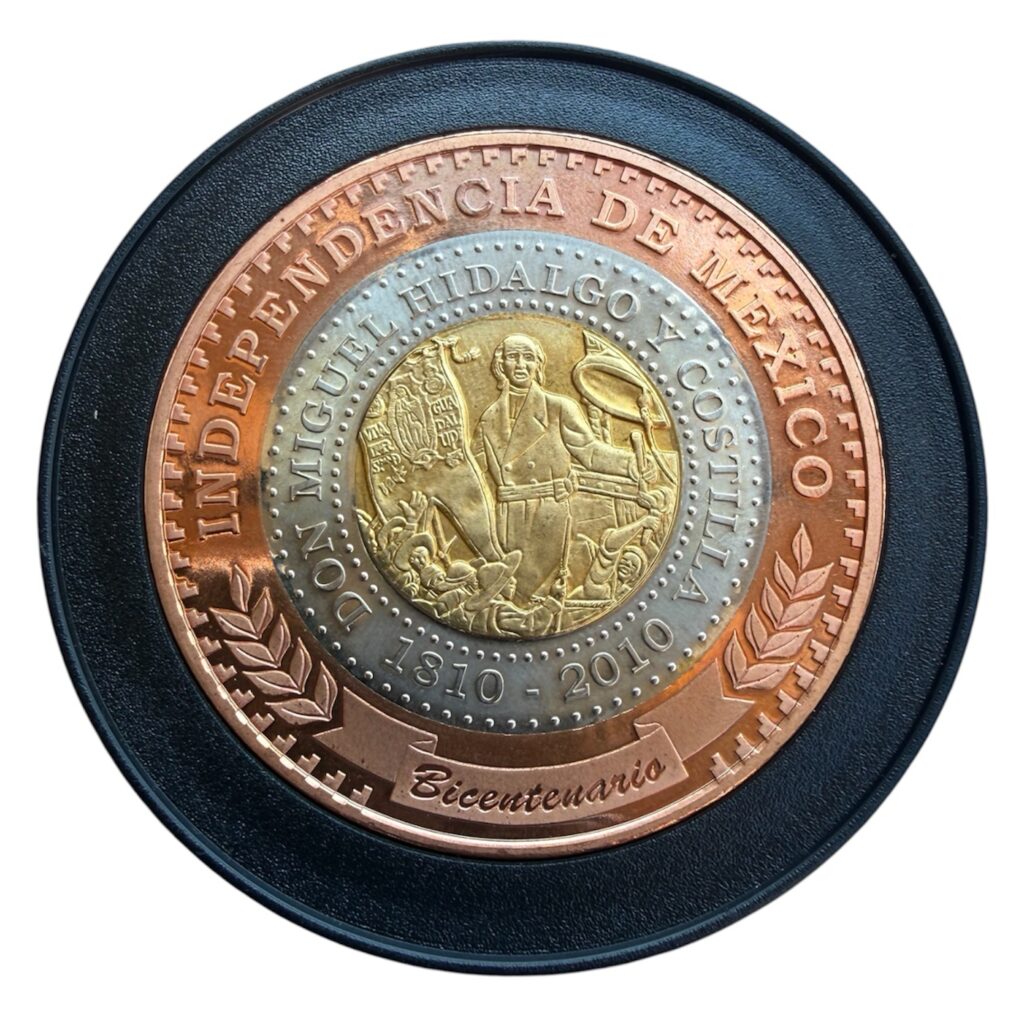 Inicio TodoPrecio.com 36 Medalla Trimetálica Bicentenario de México 2010 | Historia y Colección
