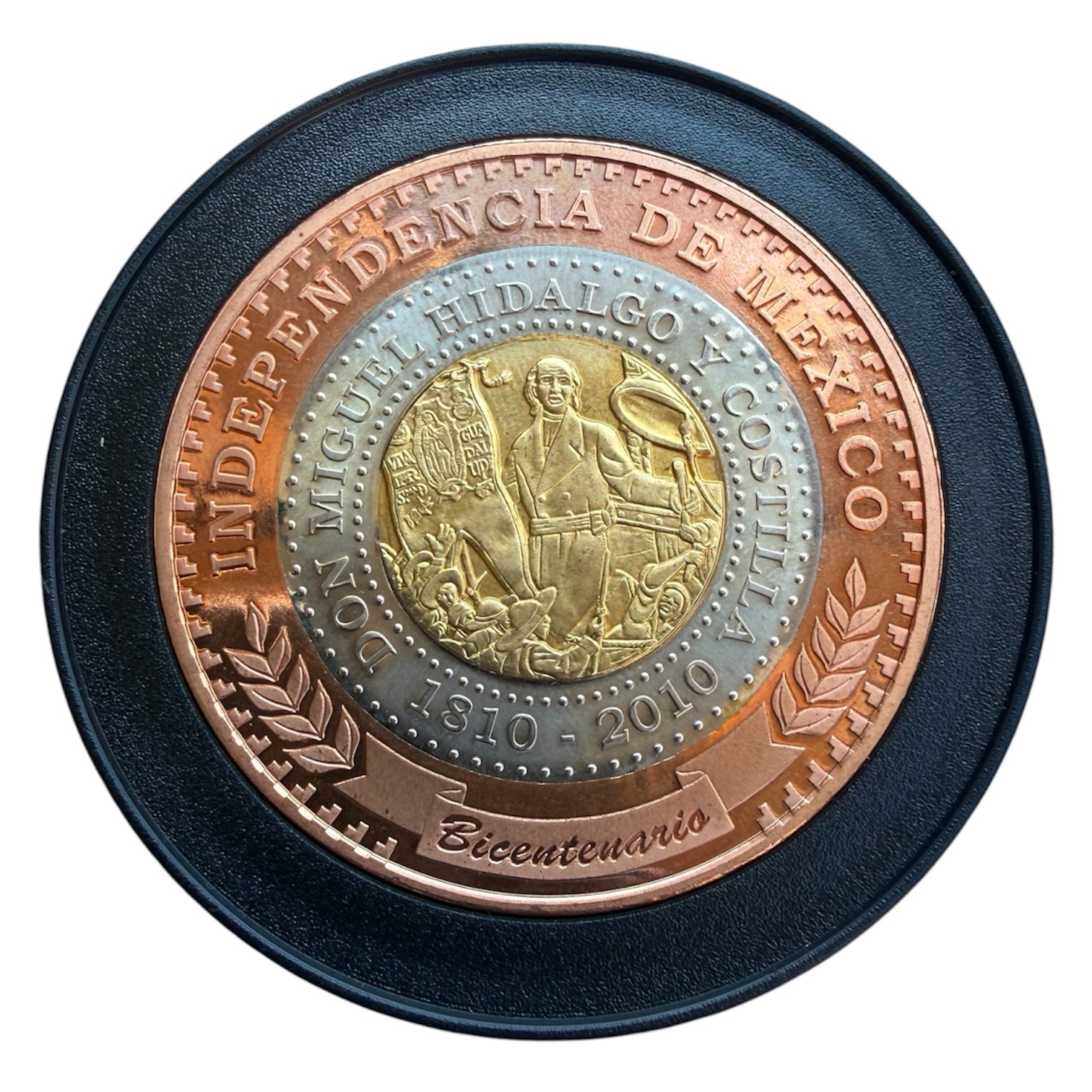 Medalla Trimetálica Bicentenario de México 2010 | Historia y Colección 1 Medalla Trimetálica Bicentenario de México 2010 | Historia y Colección