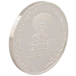 Inicio TodoPrecio.com 9 Medalla Plata Proof Mo. Año del Caudillo del Sur 2019 Emiliano Zapata Cultura