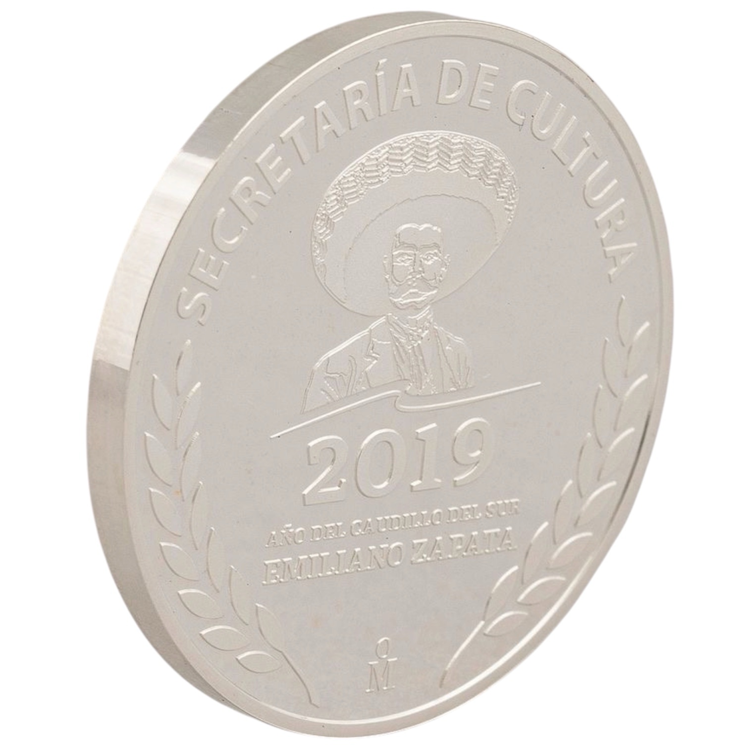 Medalla Plata Proof Mo. Año del Caudillo del Sur 2019 Emiliano Zapata Cultura 1 Medalla Plata Proof Mo. Año del Caudillo del Sur 2019 Emiliano Zapata Cultura