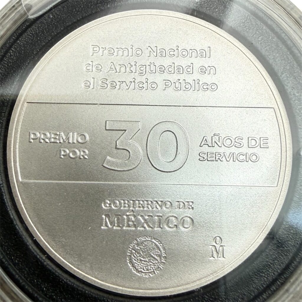 Inicio TodoPrecio.com 22 Medalla Plata .925 Premio Nacional Servicio Público Mo. México