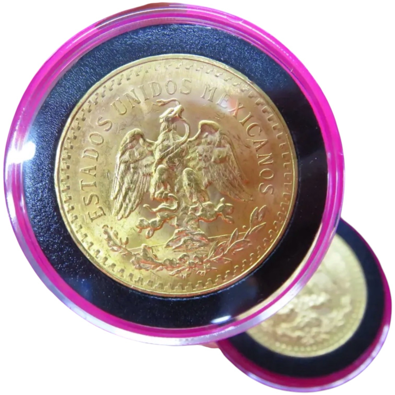 Cápsula con Aro Premium 37mm para $50 Pesos Centenario de Oro 7 Cápsula con Aro Premium 37mm para $50 Pesos Centenario de Oro - Image 7