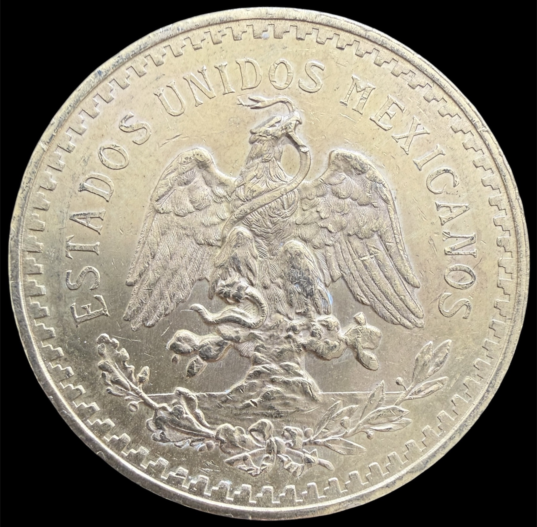 Moneda 50 Pesos Centenario de Oro 1929 México Histórico y Oro 4 Moneda 50 Pesos Centenario de Oro 1929 México Histórico y Oro - Image 4